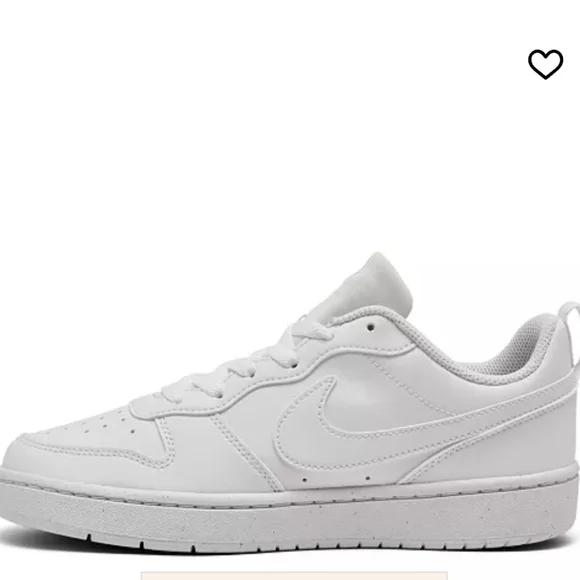 NikeBig Kids Court Borough Low Recraft Casual Sneakers from Finish LineLace up - Picture 3 of 8